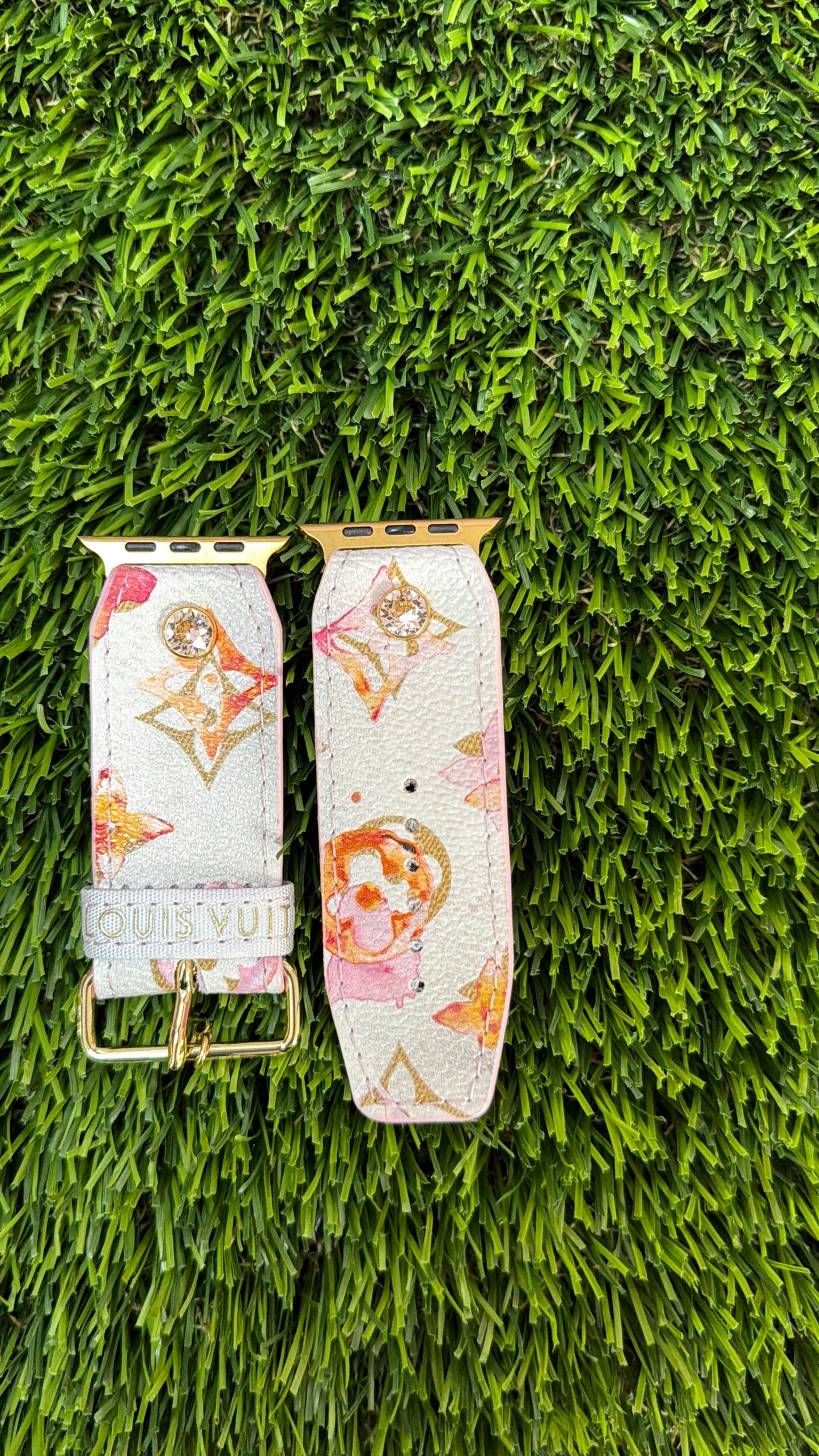 OTD-Alpha-Authentic Upcycled LV White Aquarelle- no logo