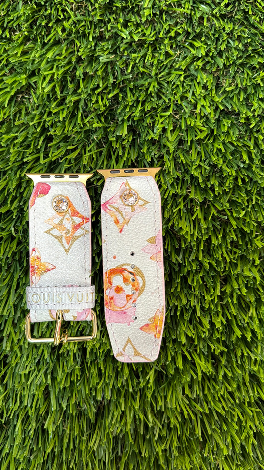 OTD-Alpha-Authentic Upcycled LV White Aquarelle- no logo