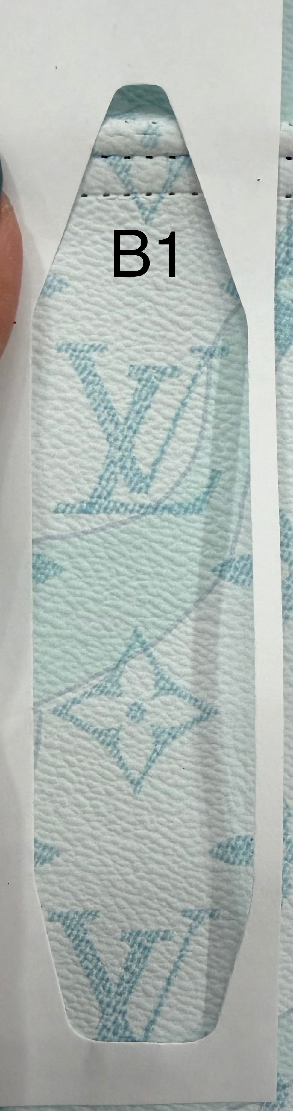 Authentic Upcycled Limited Edition Louis Vuitton Aquagarden (Light Blue)