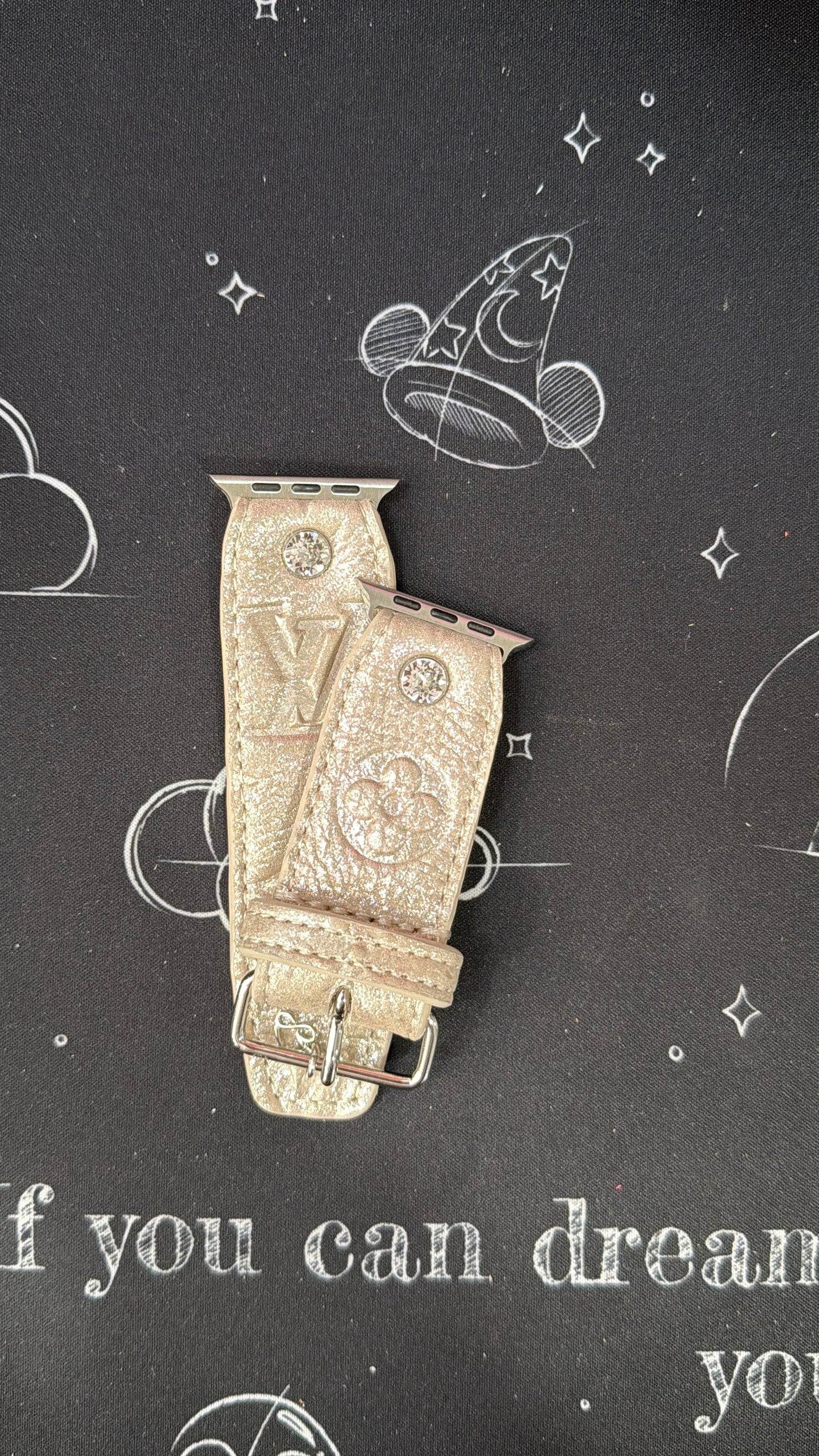 Authentic Upcycled LV Halo