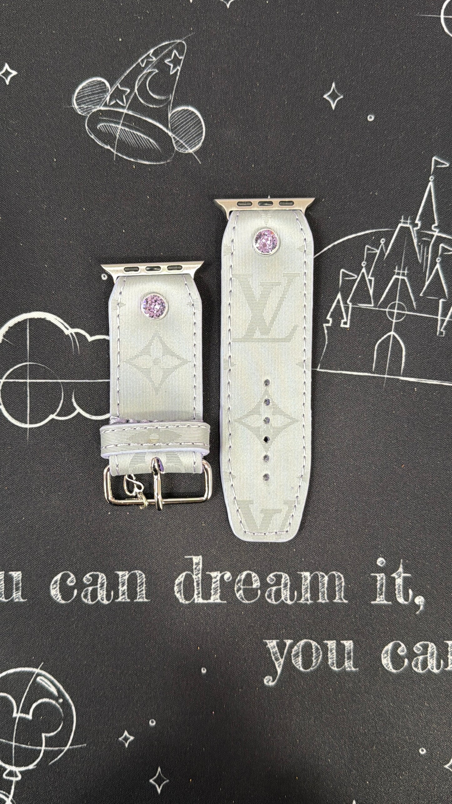 OTD-Beta-Authentic Upcycled LV Satellite-Lavender