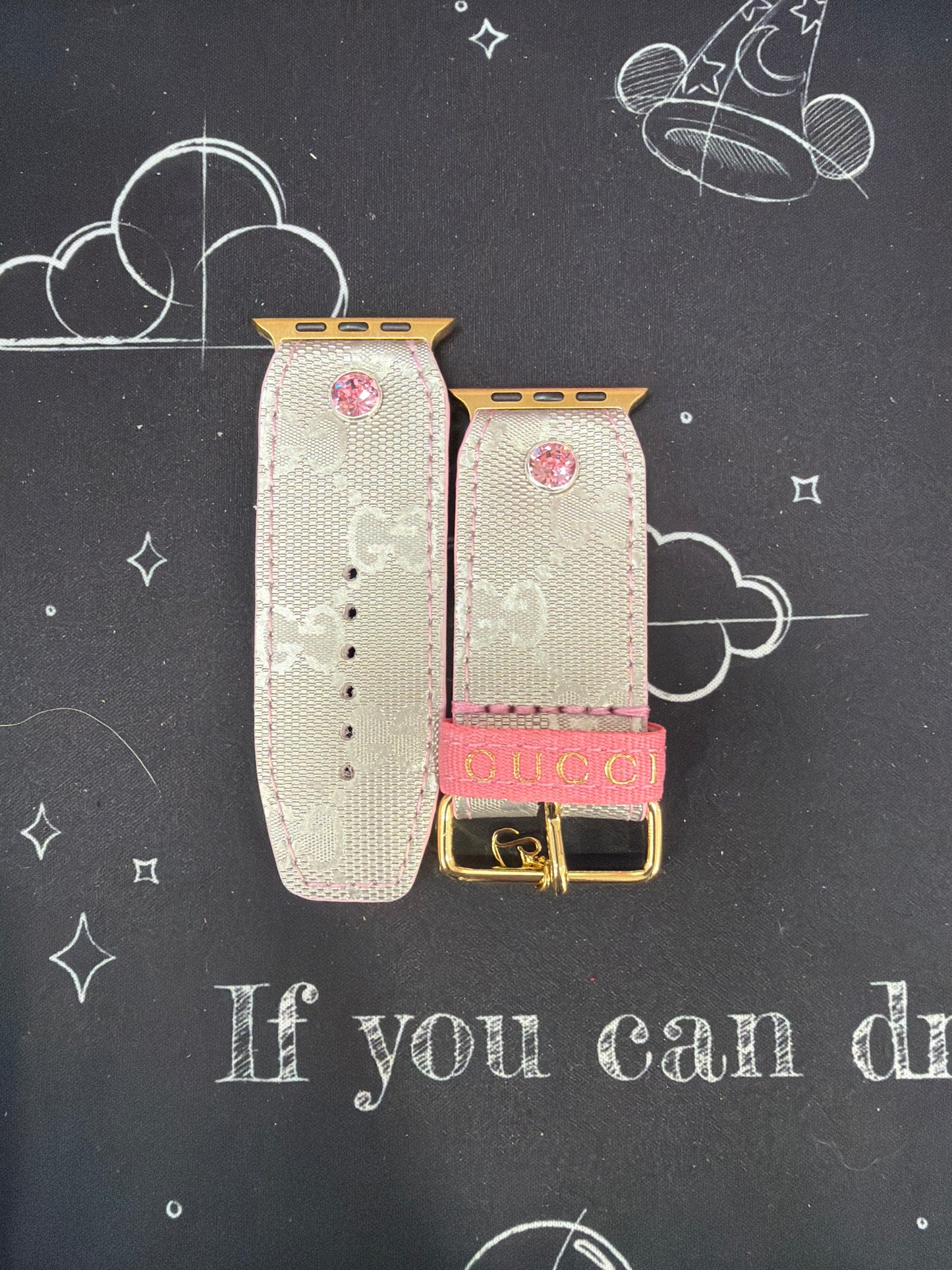 OTD-Alpha-Authentic Upcycled Silver GG Imprime-Zig Zag