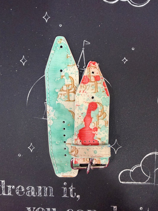 OTD-Beta-Mint-Authentic Upcycled Vintage Doonie & Bourke 1975 Paint Splatter