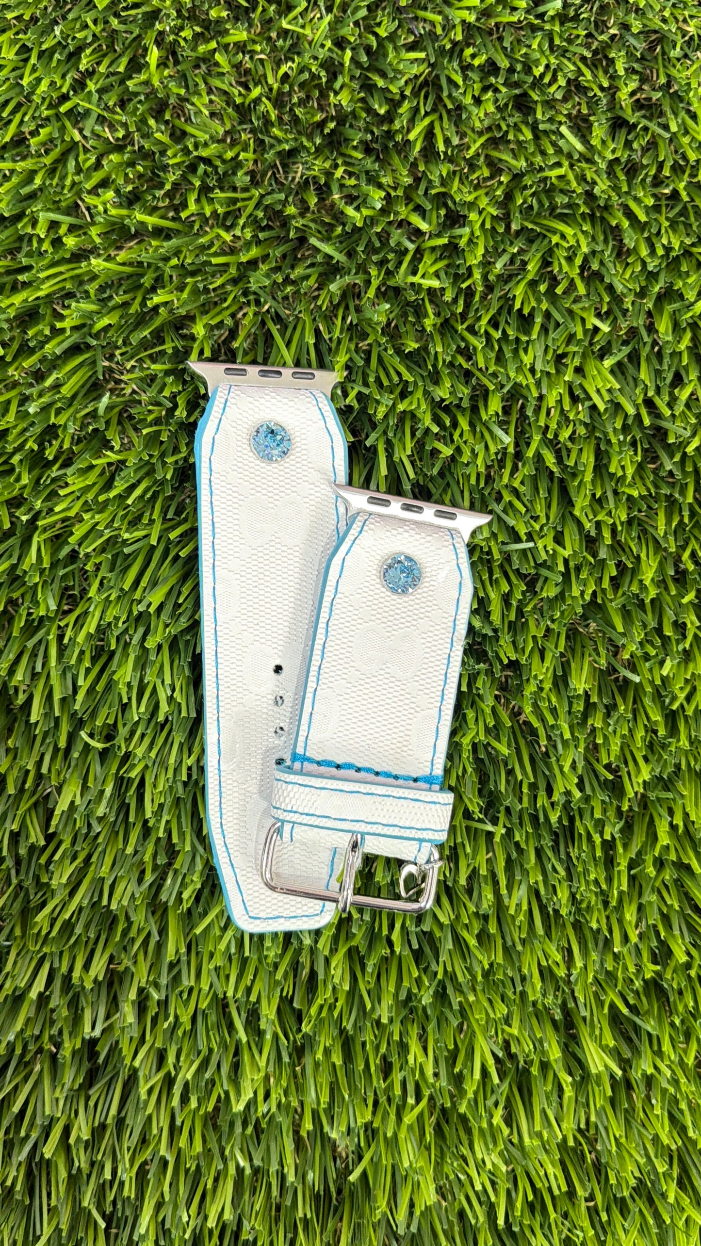 Customizable-Authentic Upcycled White GG Imprime