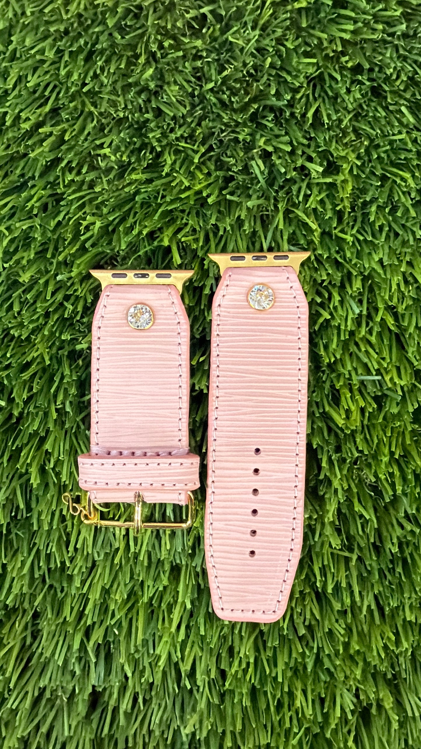 LV Epi Rose Ballerine Leather