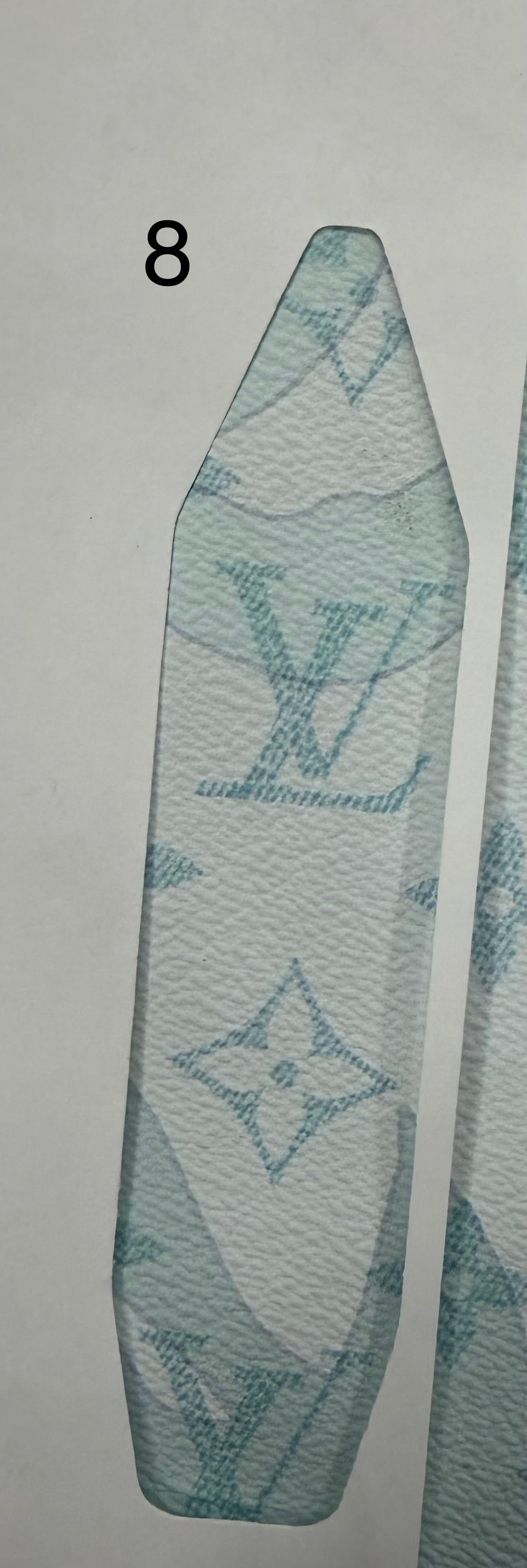Authentic Upcycled Limited Edition Louis Vuitton Aquagarden (Light Blue)