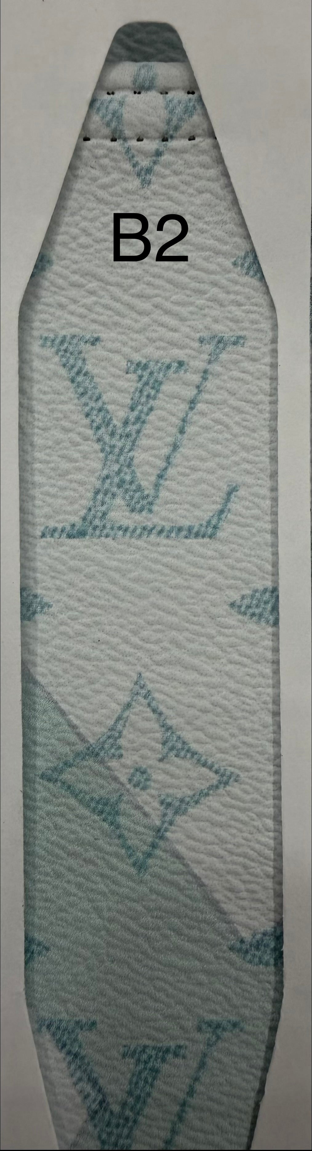 Authentic Upcycled Limited Edition Louis Vuitton Aquagarden (Light Blue)