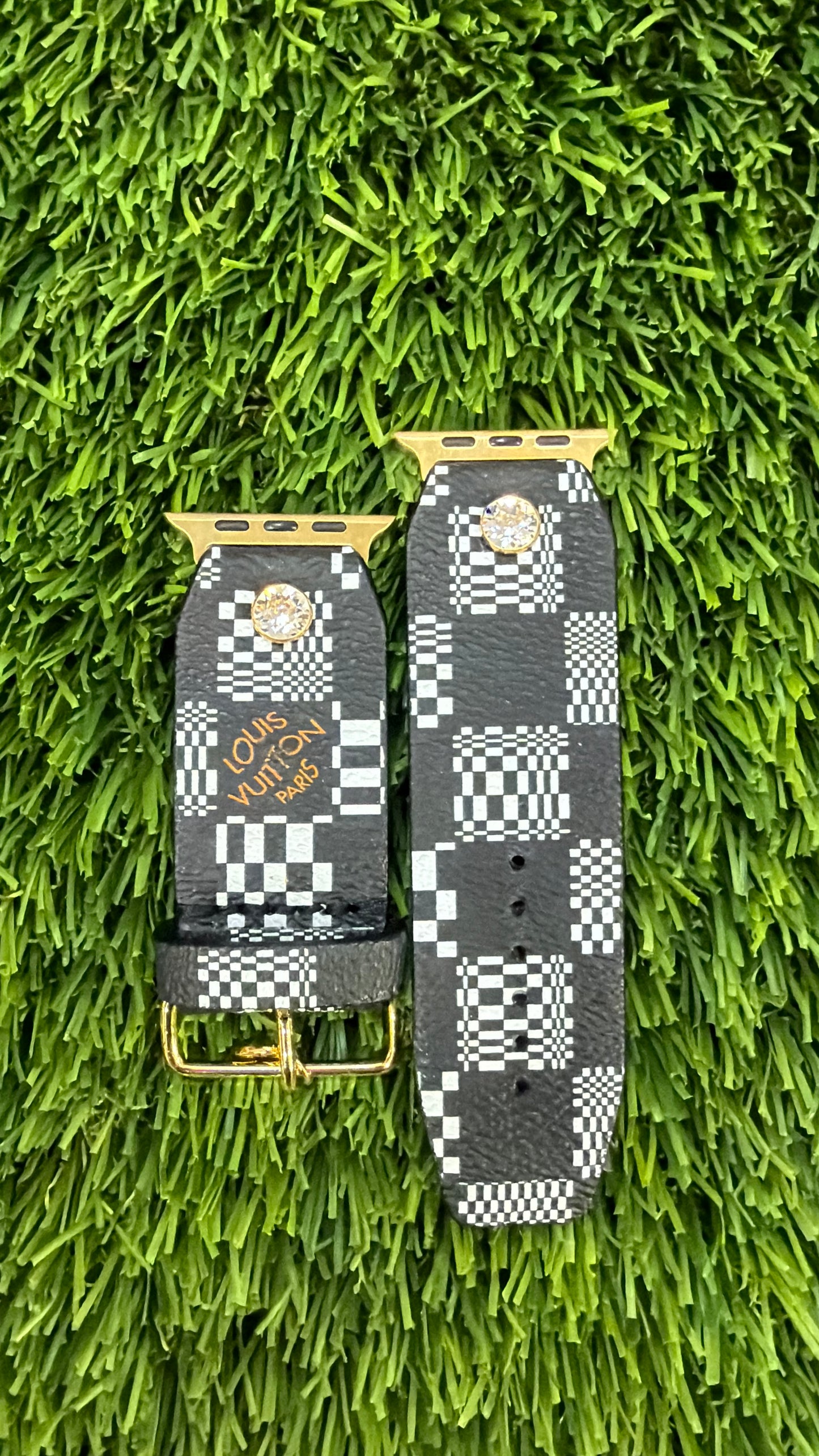 Rare Authentic LV Distorted Black and White Damier (Wonky)