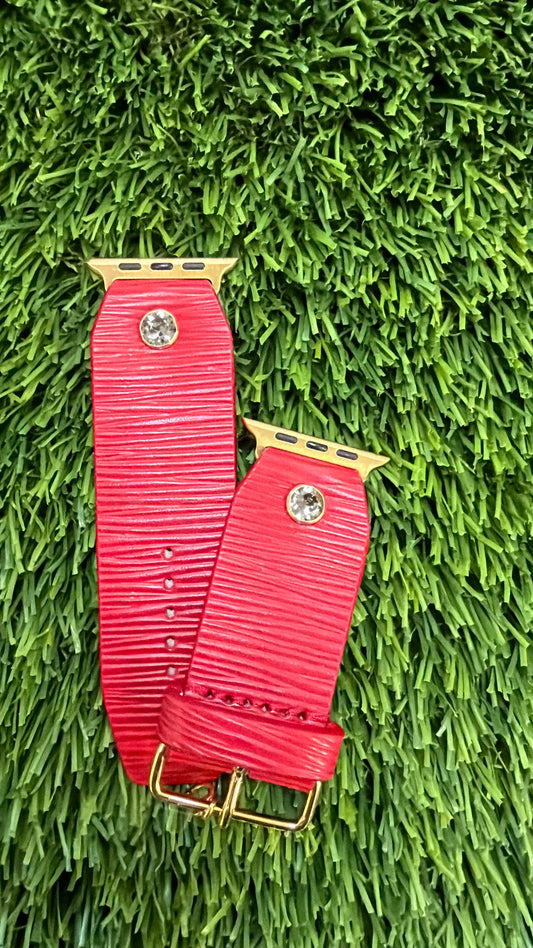 OTD-Beta-LV Epi Vintage Red Leather