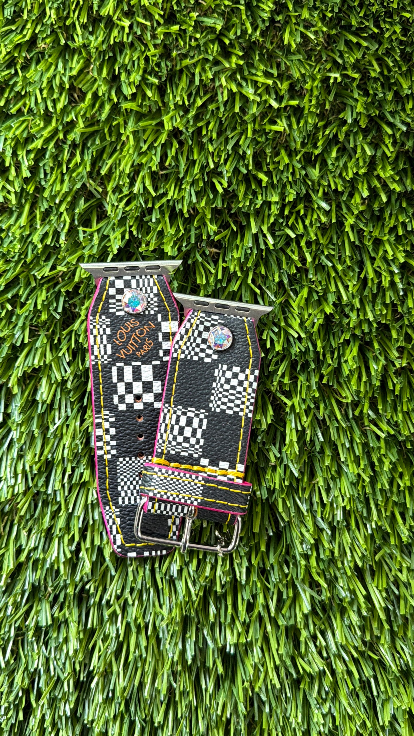 Rare Authentic LV Distorted Black and White Damier (Wonky)