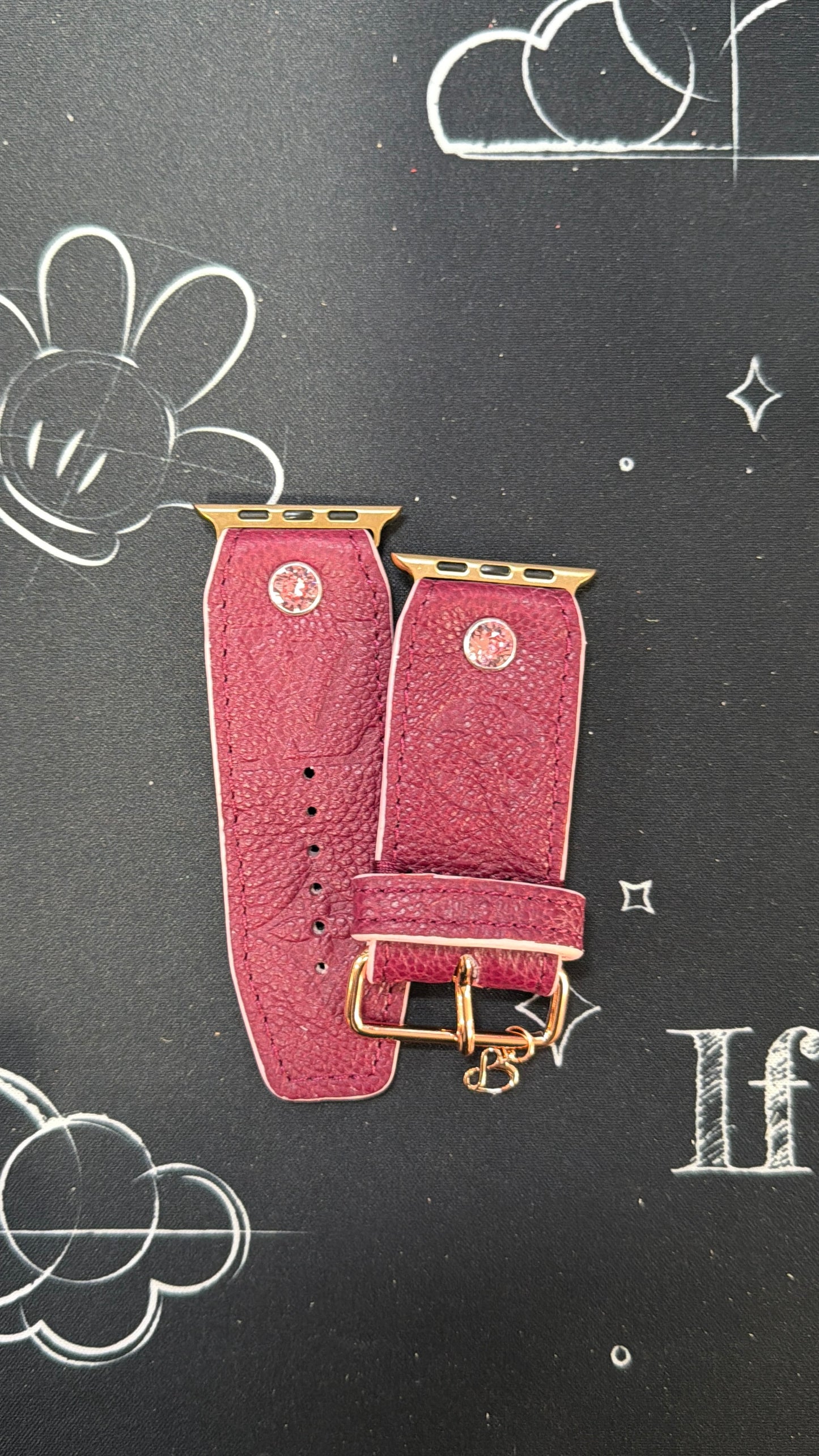 Authentic Upcycled LV Aurore Empreinte (Aurora/Cranberry)