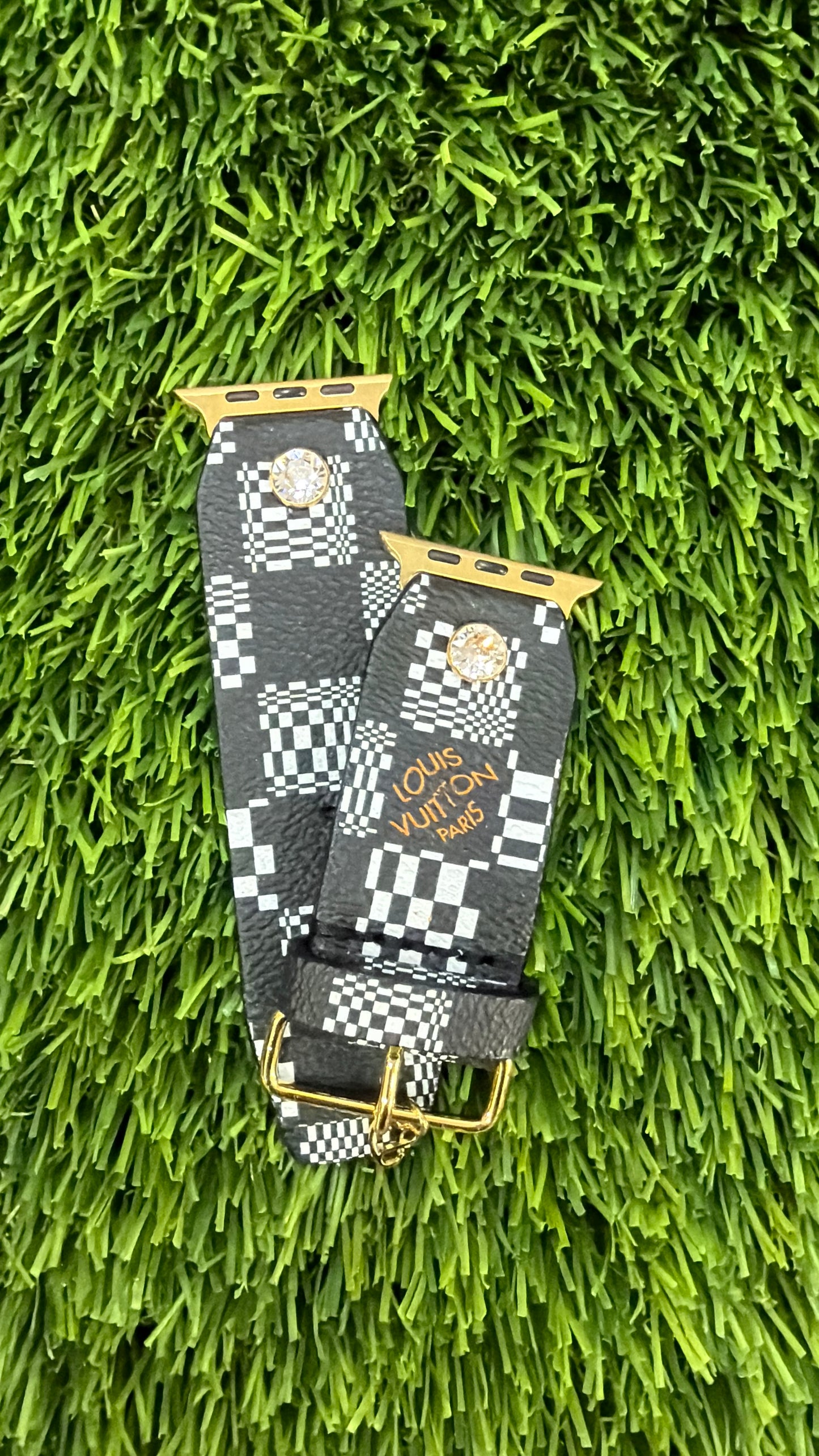 Rare Authentic LV Distorted Black and White Damier (Wonky)