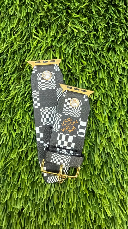 Rare Authentic LV Distorted Black and White Damier (Wonky)