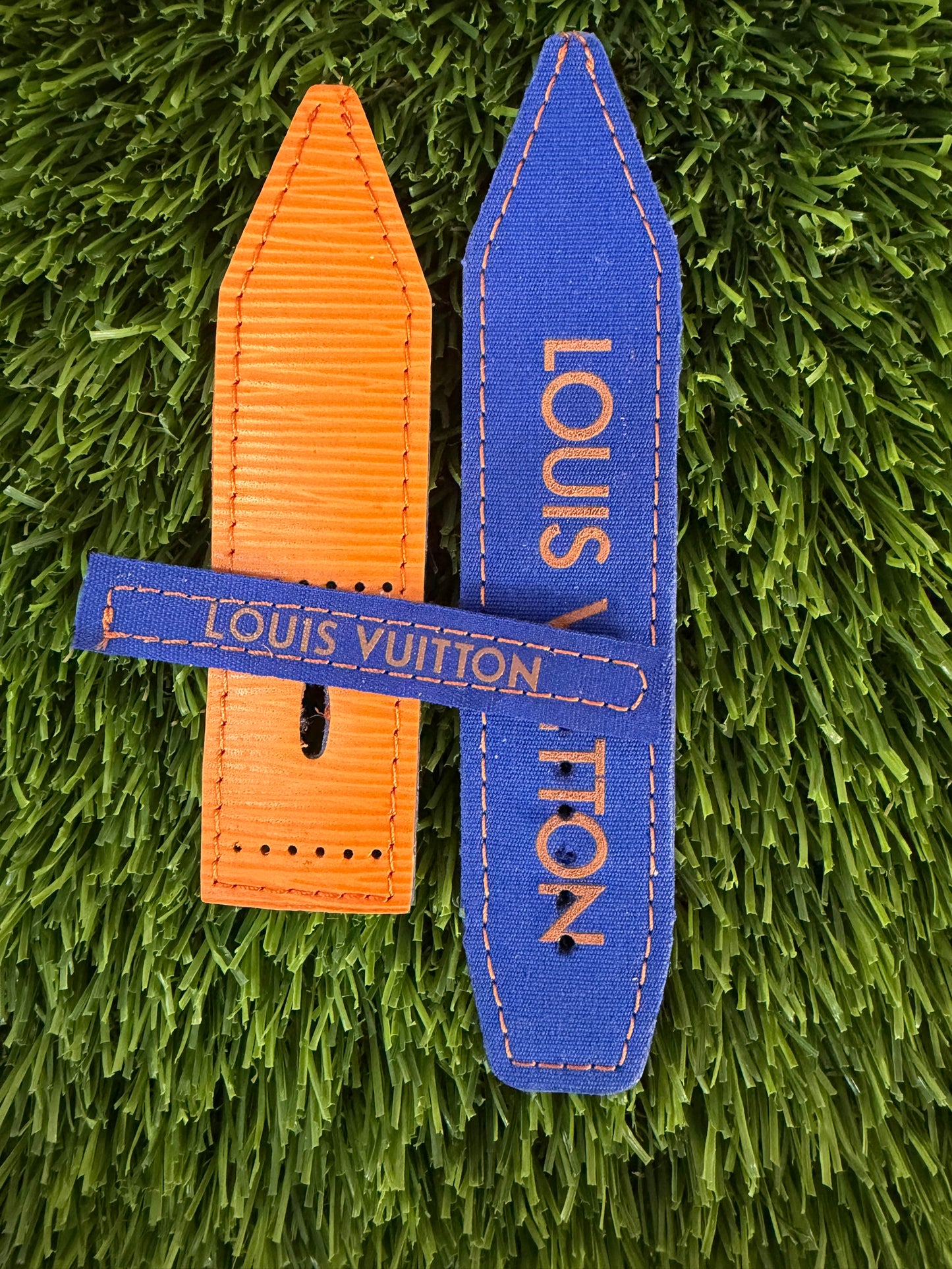 OTD-LV Epi Vintage in Mandarin Orange Leather Buckle with LV Ribbon