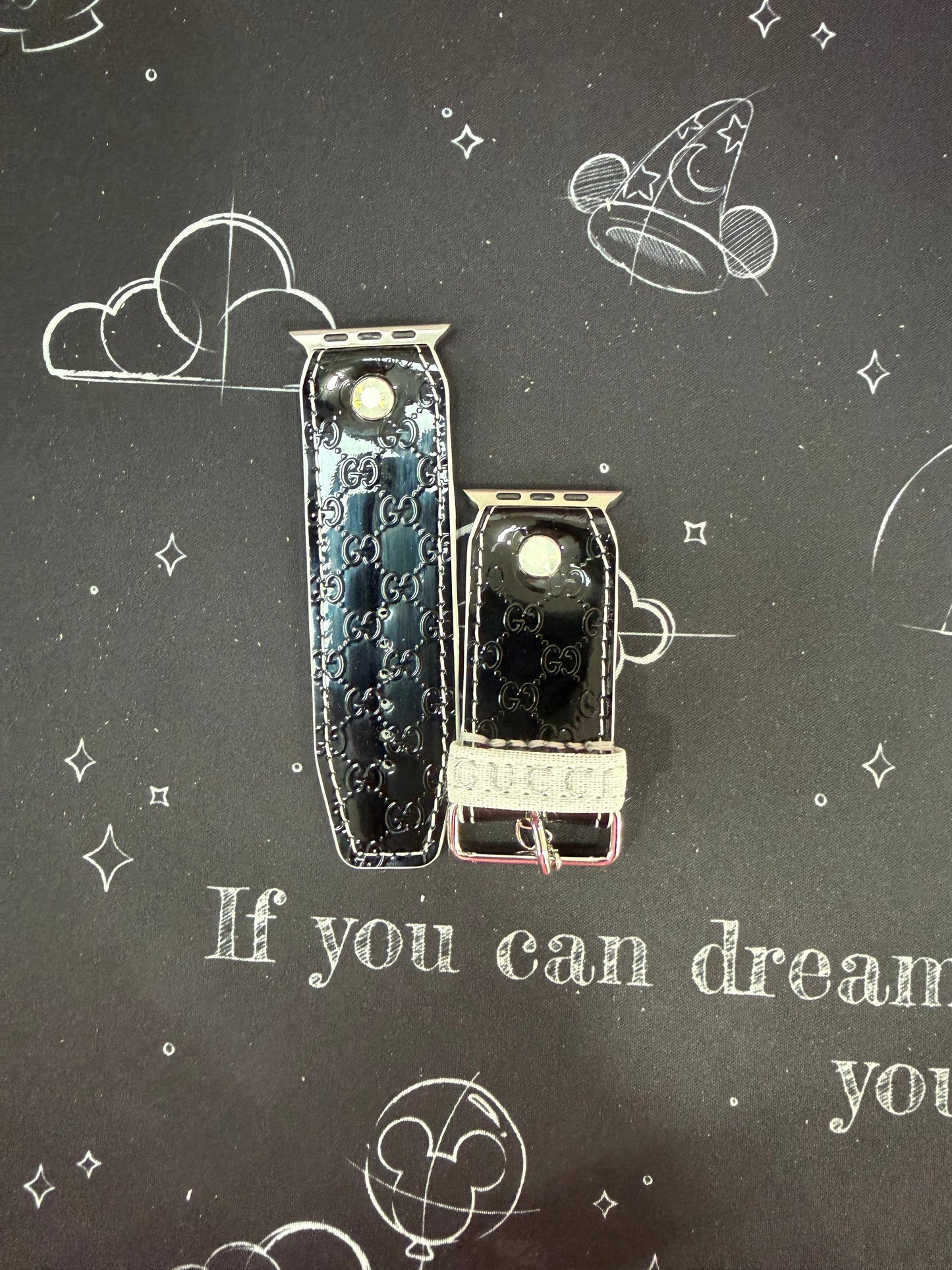 OTD-Beta- Authentic Upcycled Black Patent Micro GG