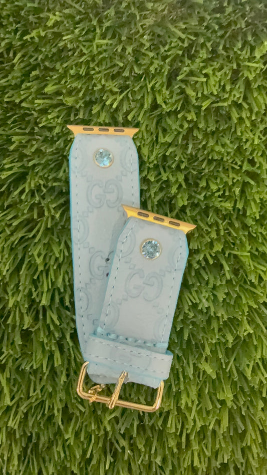 Authentic Upcycled Powder Baby Blue GG