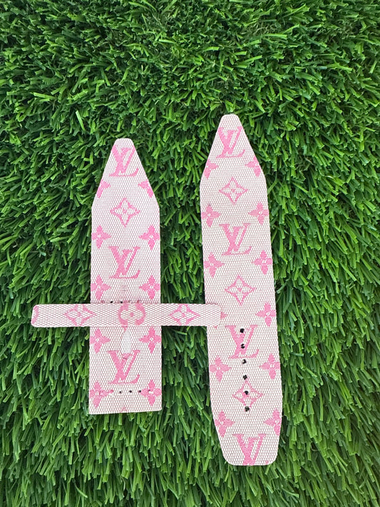 Blemish (Discoloration) LC-Gamma Authentic Upcycled Pretty in Pink LV Mini Lin