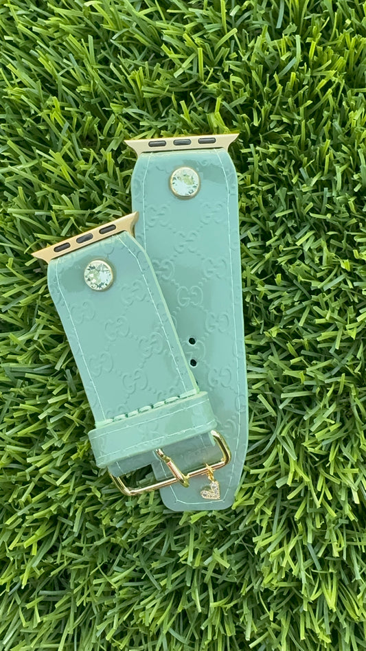 Authentic Upcycled Green Sage Micro GG Patent