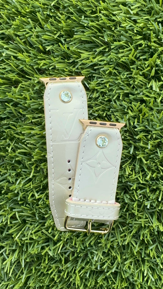 Blemished_-BETA-Authentic Upcycled LV Pistachio Vernis