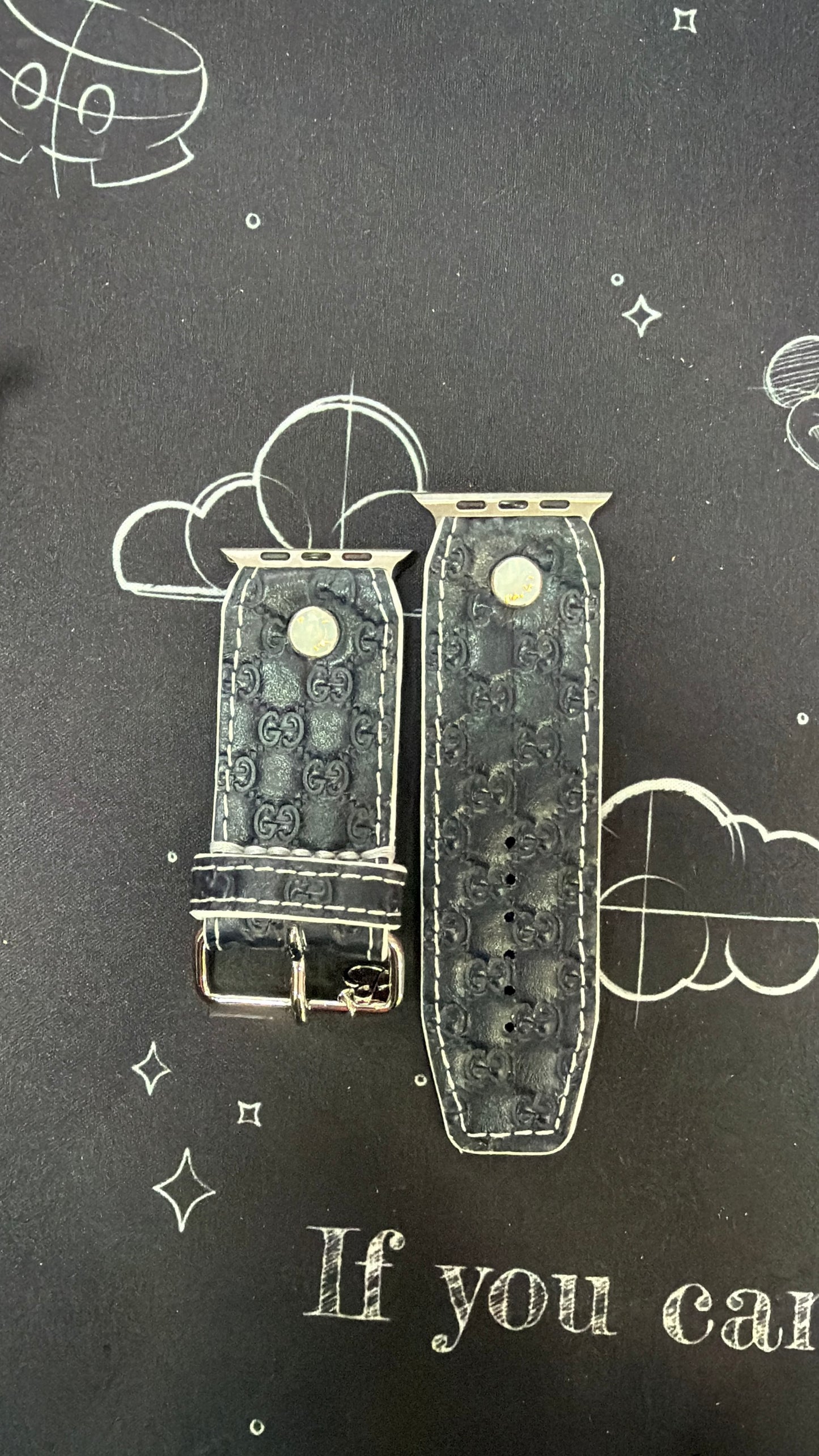 Authentic Upcycled Navy Micro GG