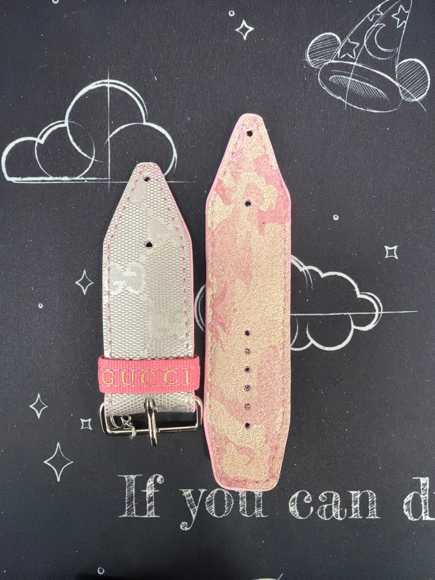 OTD-Beta-Authentic Upcycled Silver GG Imprime-Zig Zag