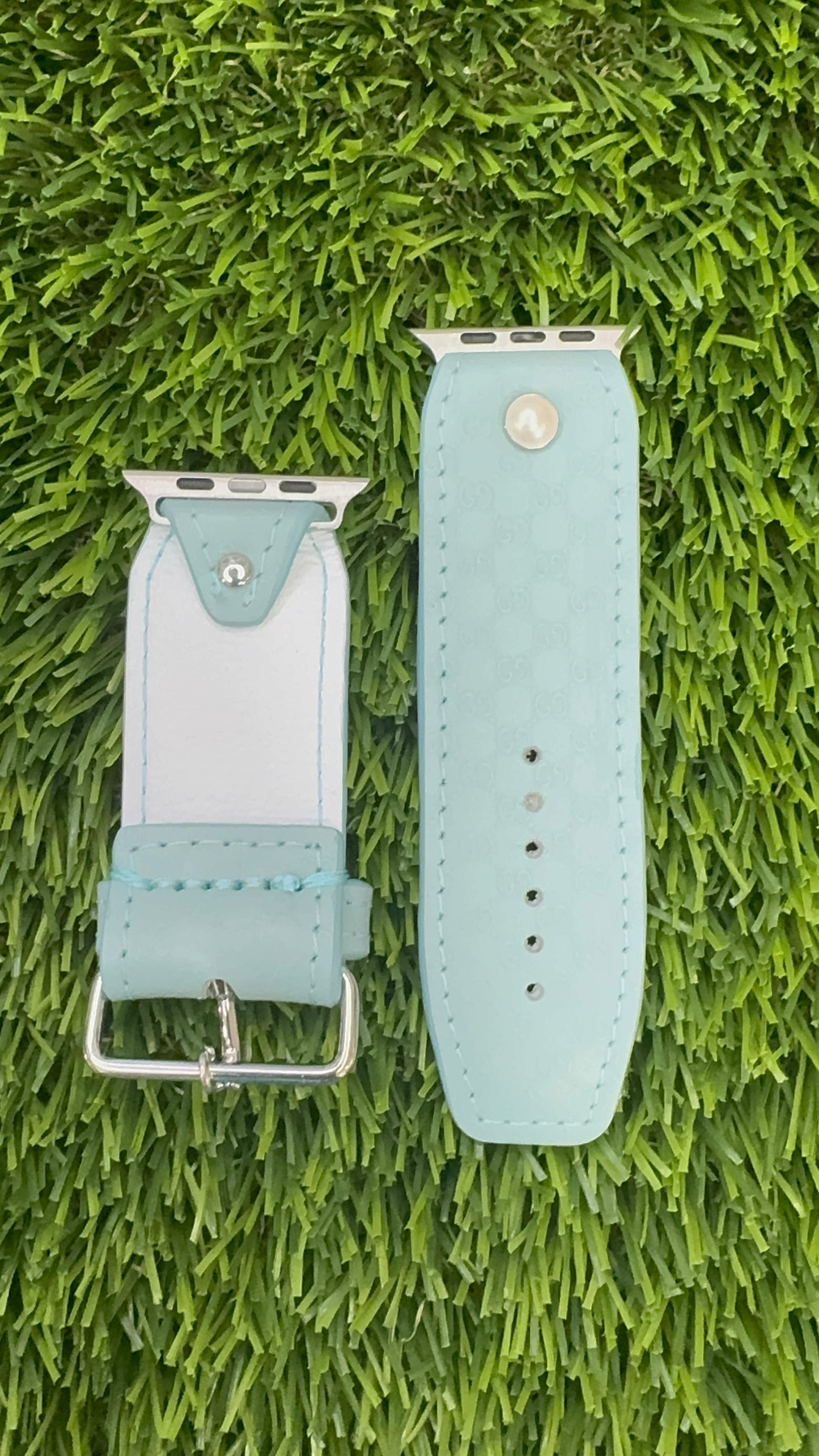 Authentic Upcycled Ultra Micro GG Mint Leather