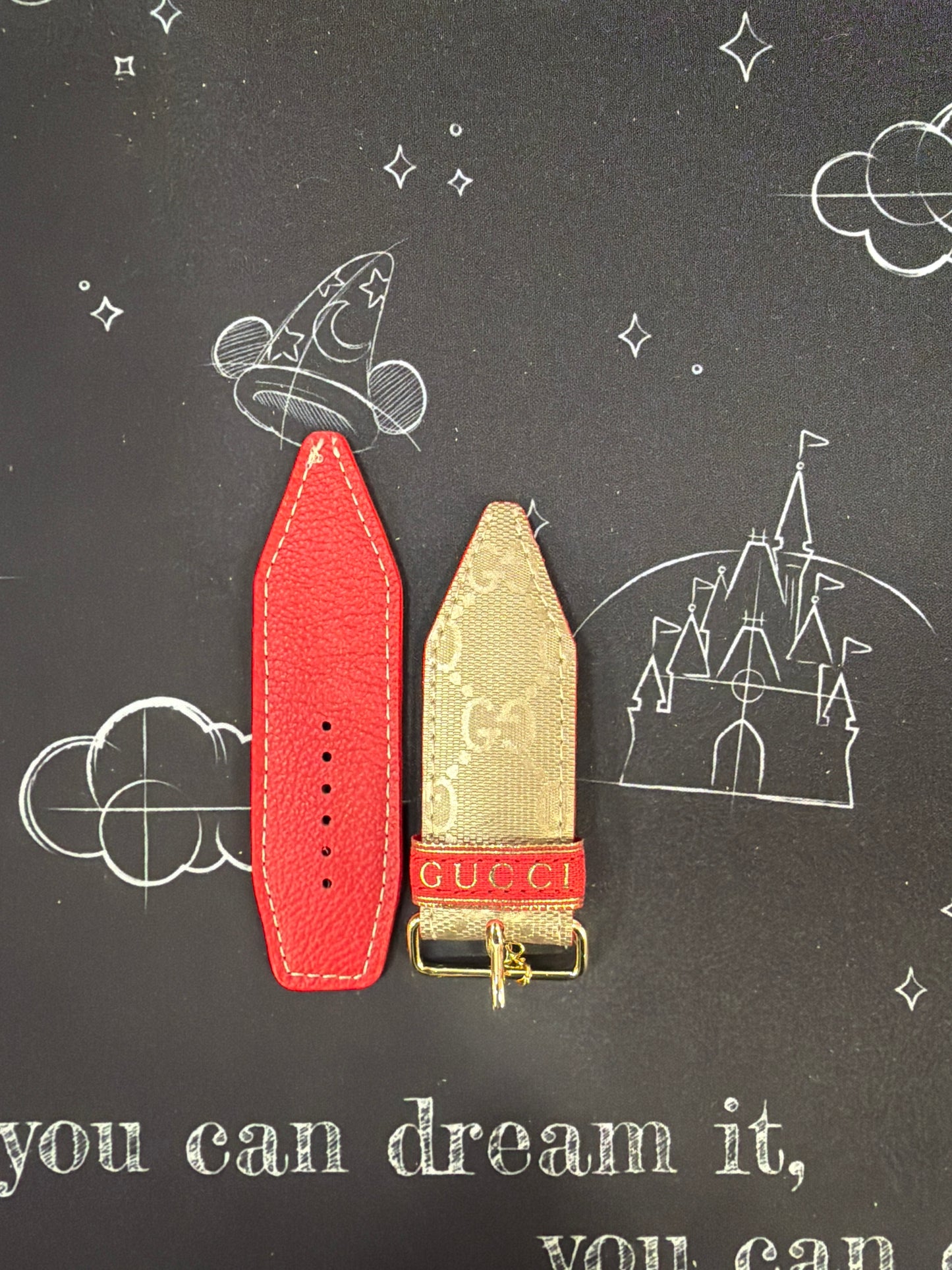 OTD-ALPHA-Diamond Cut-Authentic Upcycled Gold GG Imprime