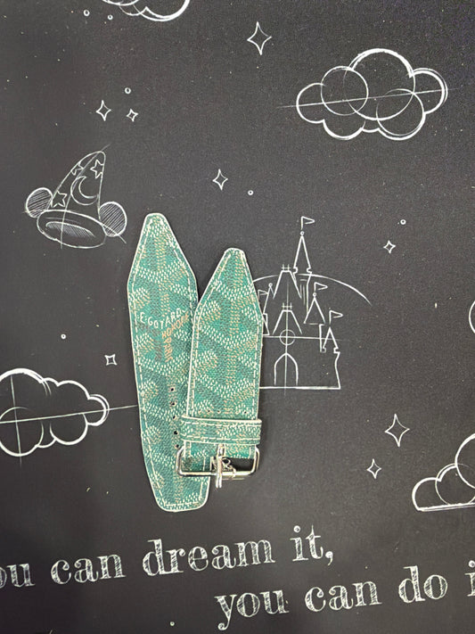 Blemished- Beta Authentic Upcycled Green Goyard