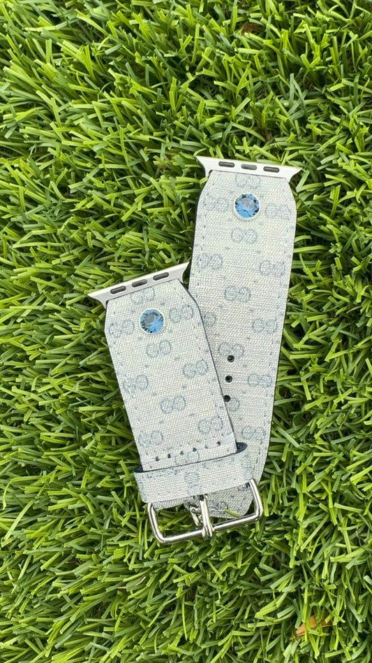 OTD-BETA-Authentic Upcycled Vintage Grey with Blue Micro GG