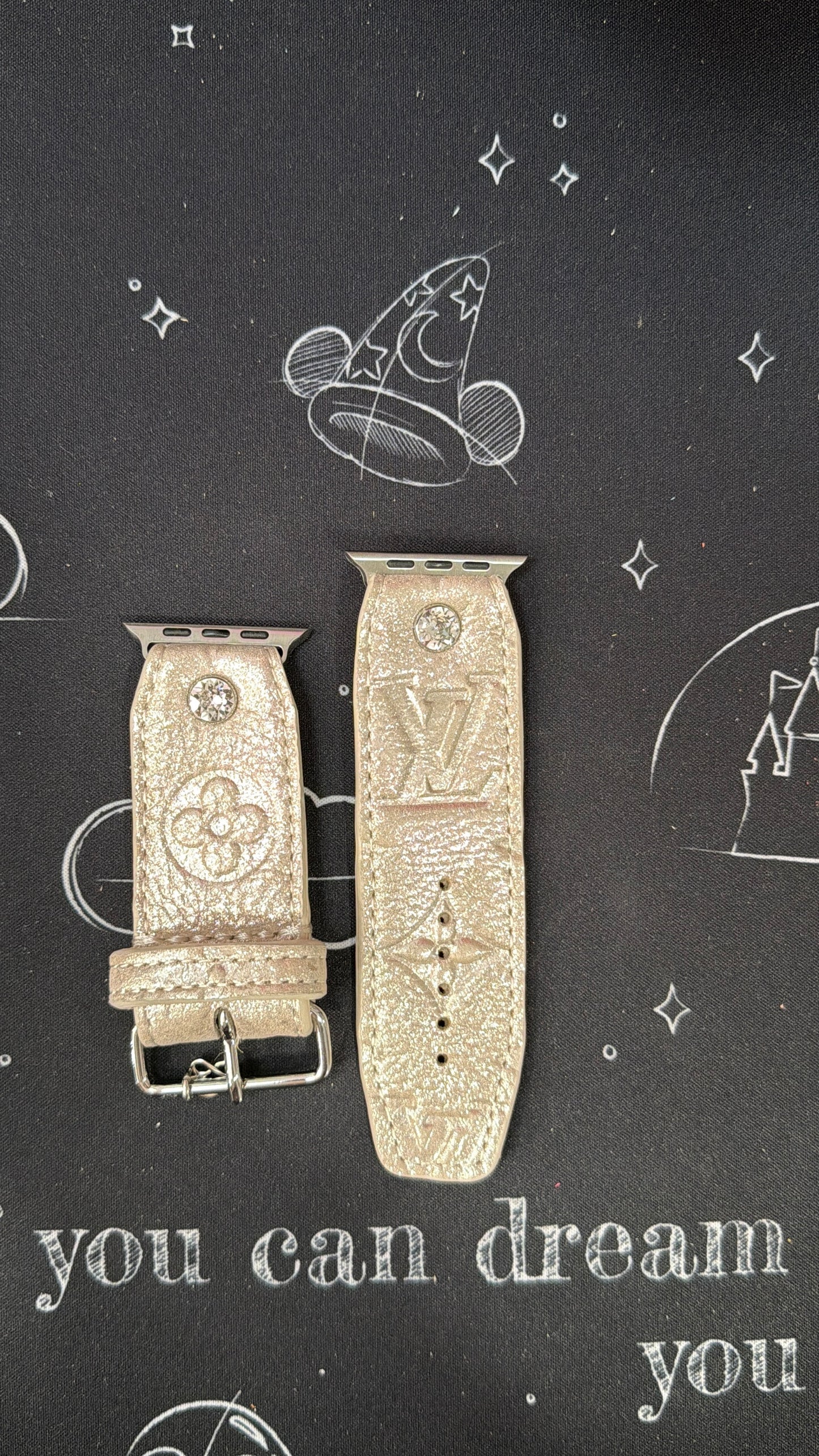 Authentic Upcycled LV Halo