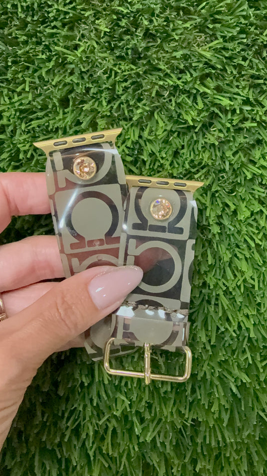 Authentic Upcycled Ferragamo Gancini Waterproof