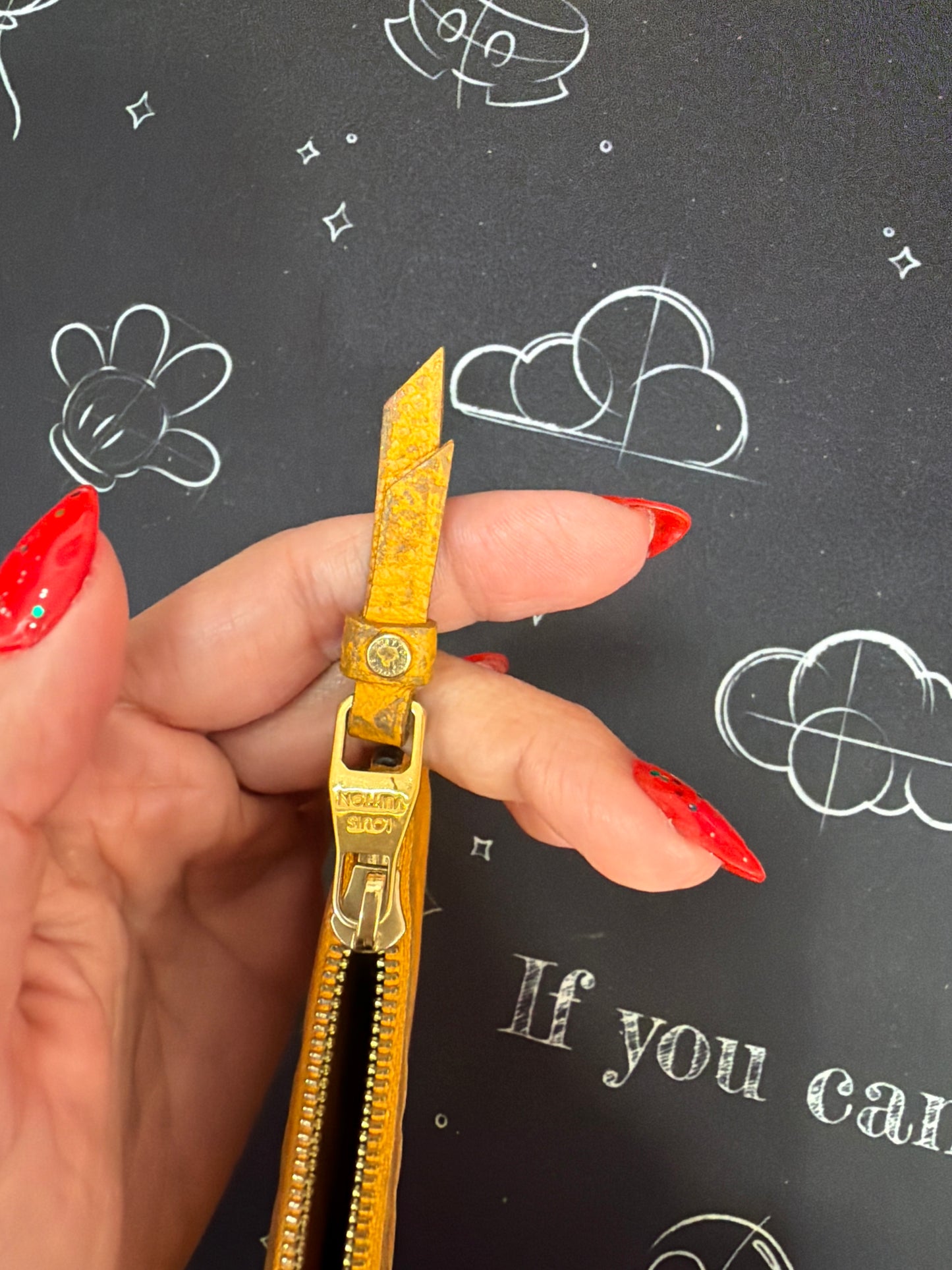 LV Safan Empreinte Zippered Wallet-Fair