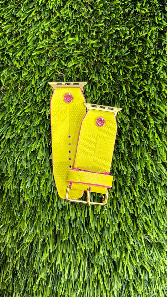 OTD-Authentic Upcycled Yellow Damier Infini