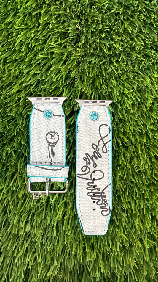 OTD- Beta-Turquoise-Authentic Upcycled LV With A Beat