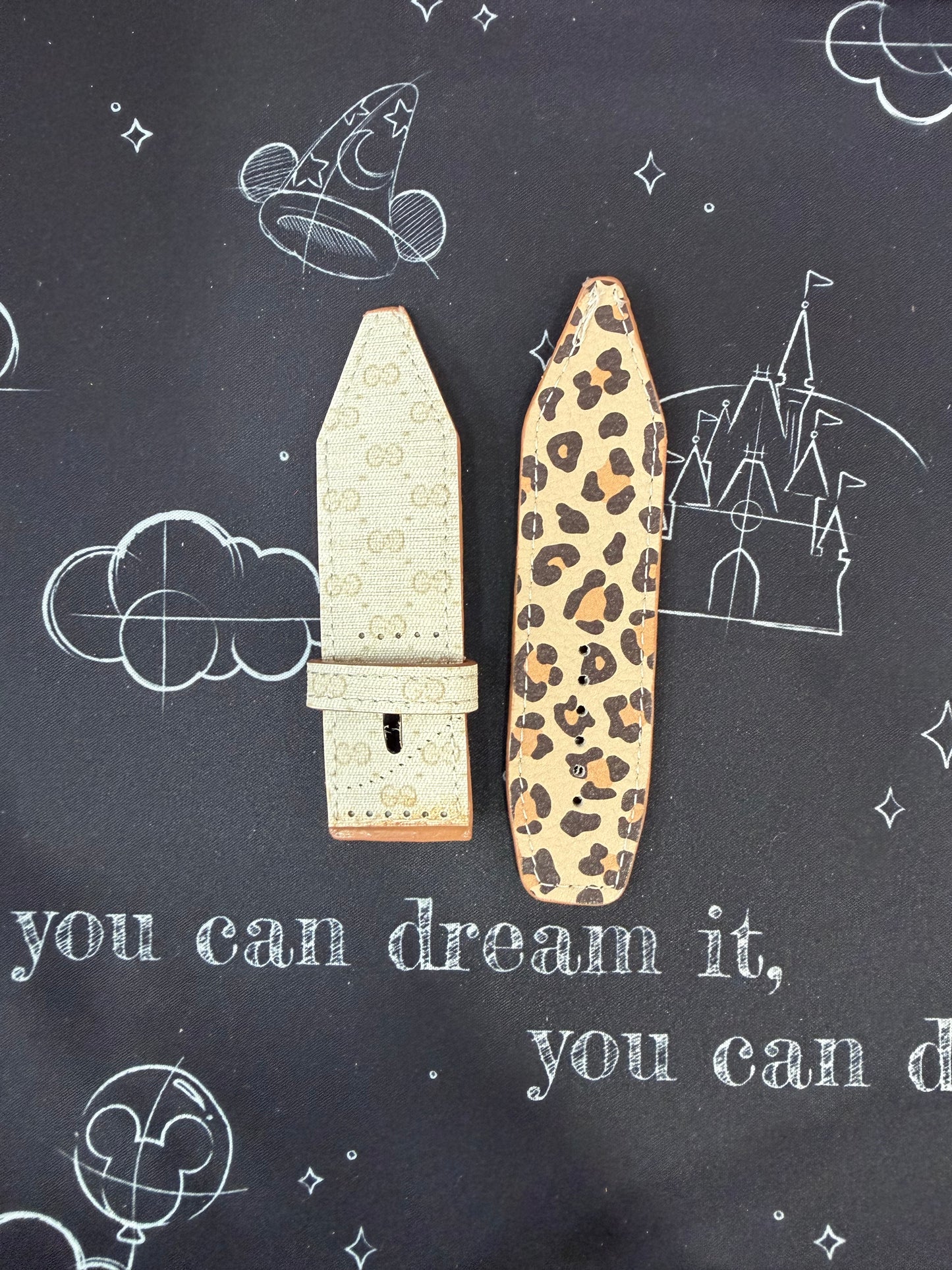 Blemished-Beta 1-Authentic Upcycled Vintage Cream & Brown Micro GG