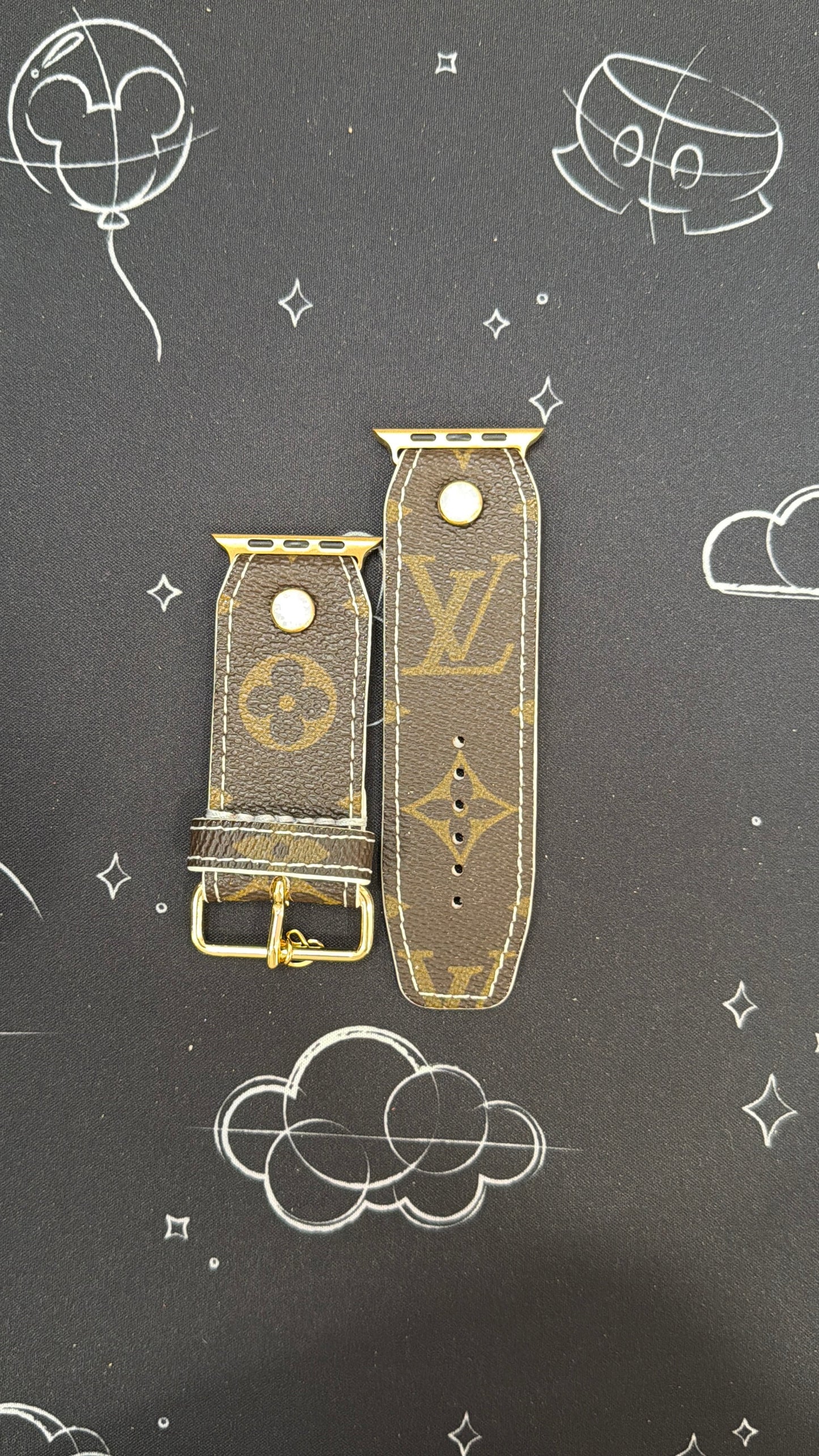 Authentic Upcycled LV Monogram