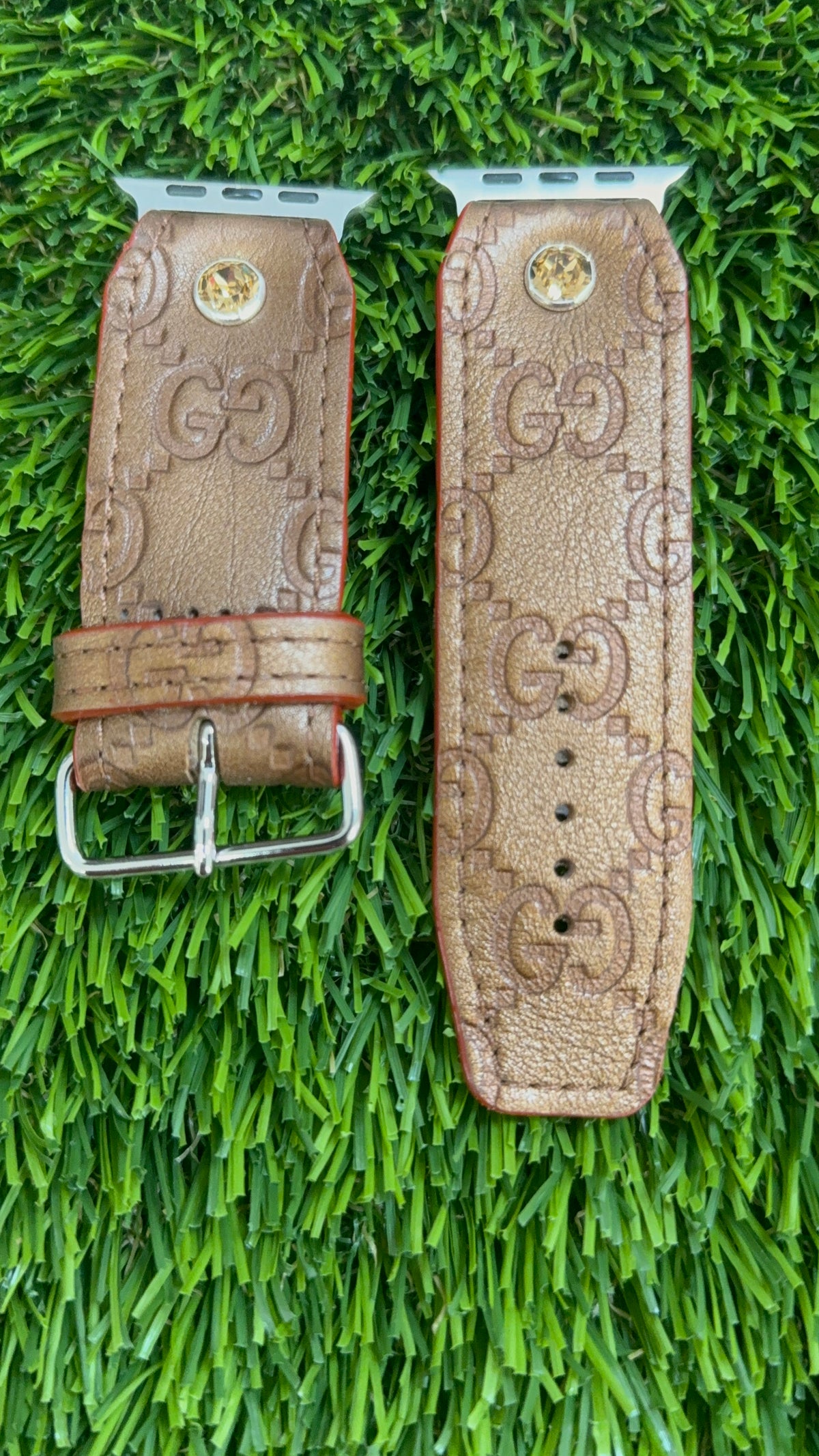 OTD-Authentic Upcycled Metallic Brown GG