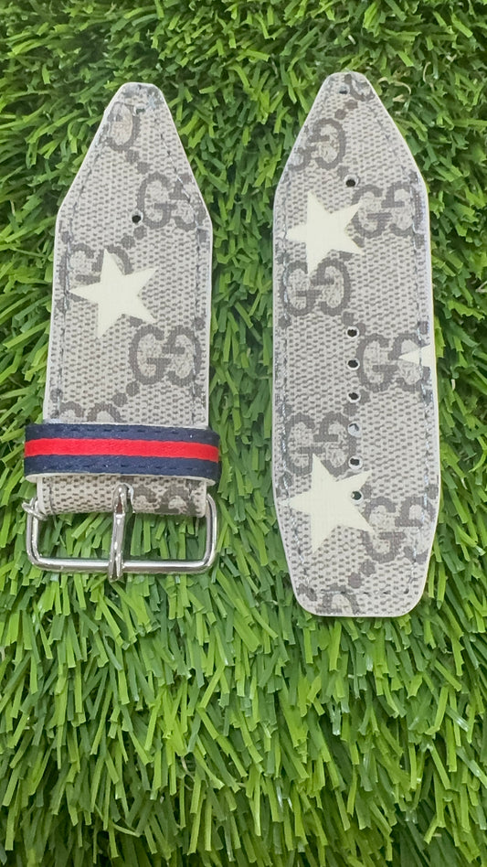 Authentic Upcycled GG Ivory Stars