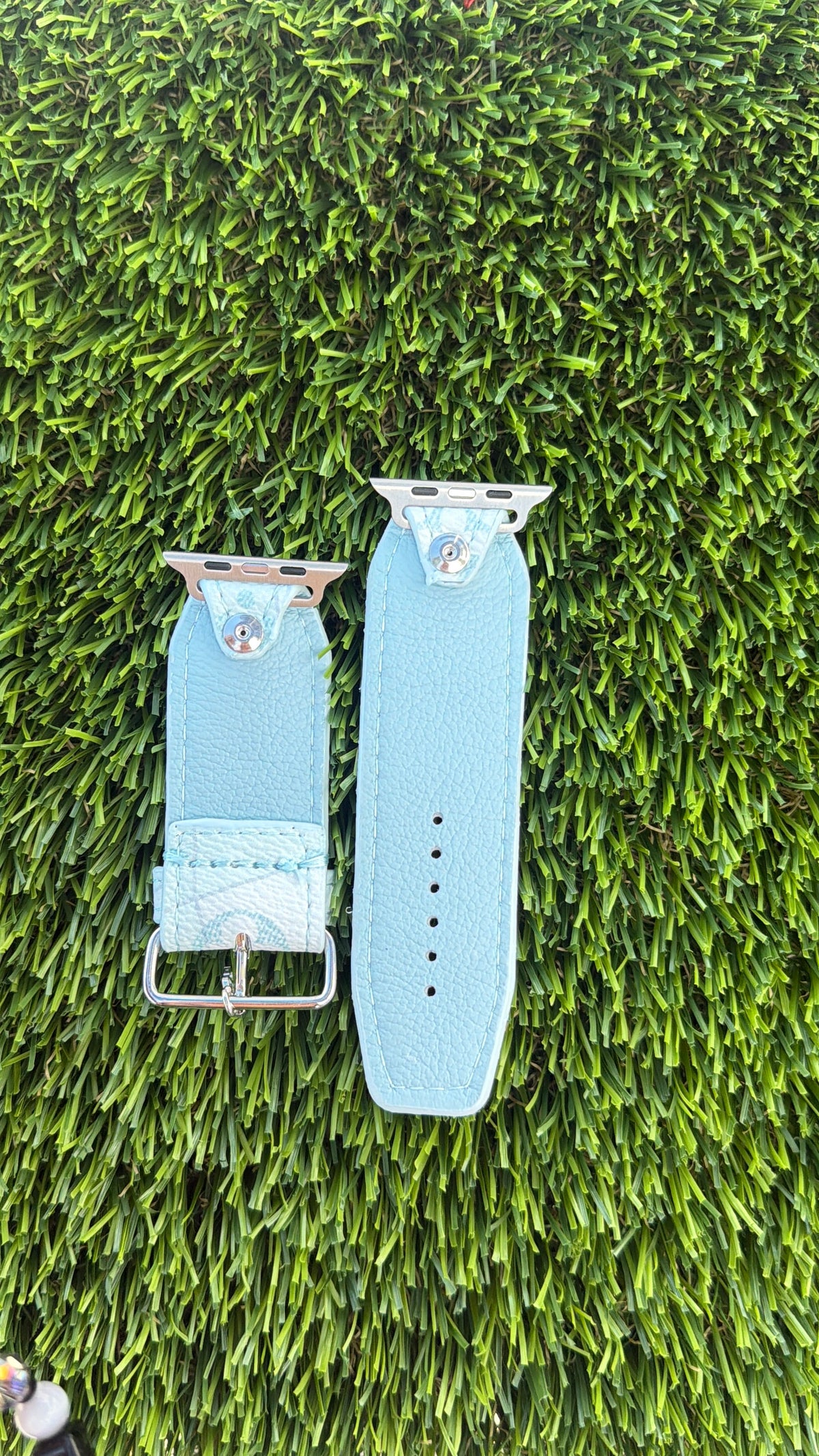 Authentic Upcycled Limited Edition Louis Vuitton Aquagarden (Light Blue)