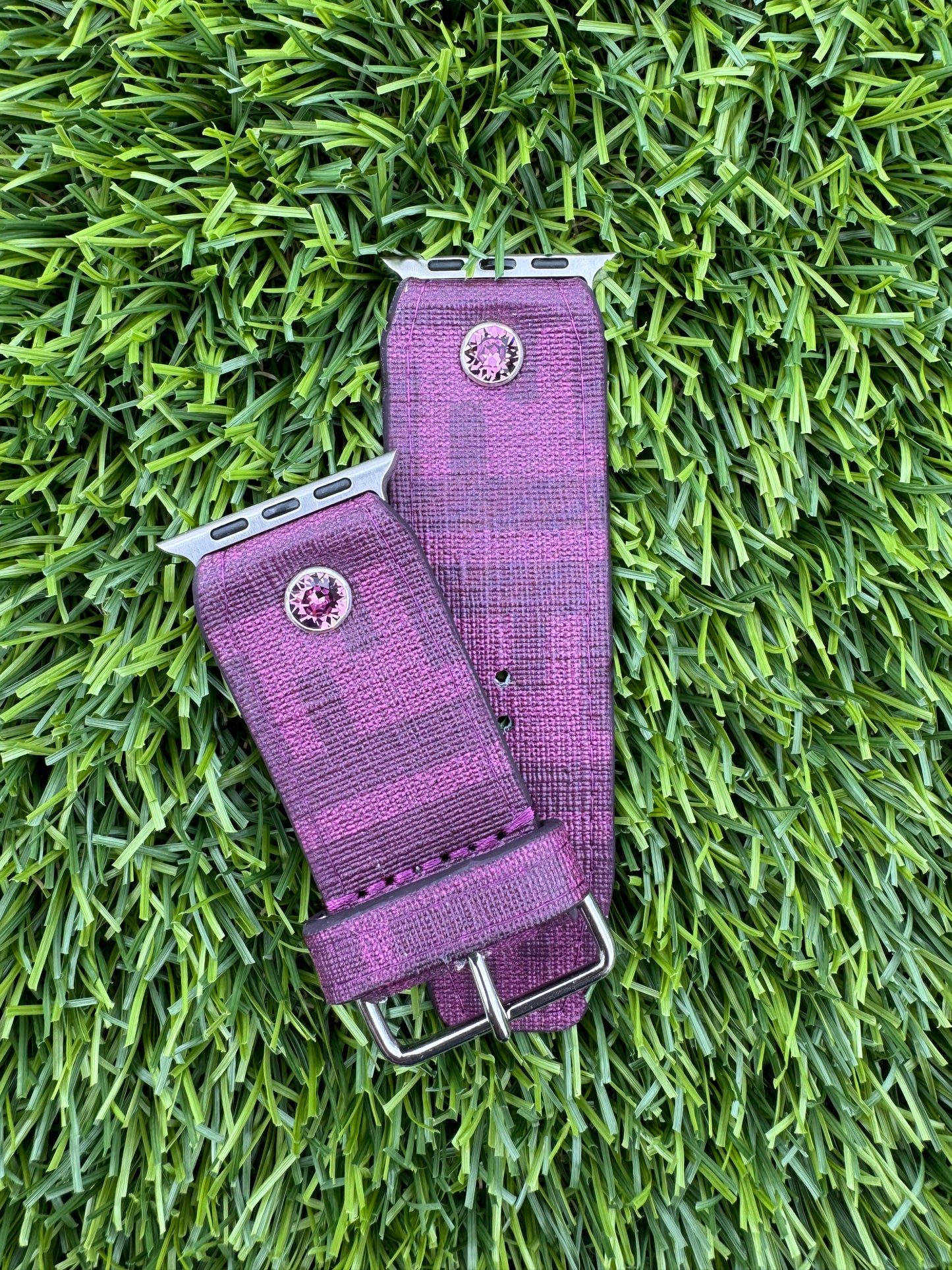 Authentic Upcycled Purple Fendi