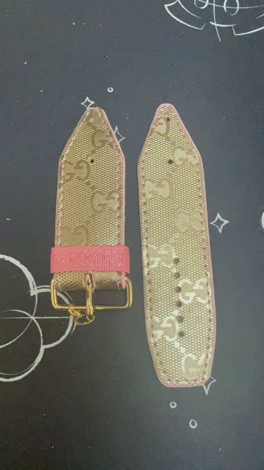 OTD-Beta-Zigzag Cut-Authentic Upcycled Gold GG Imprime