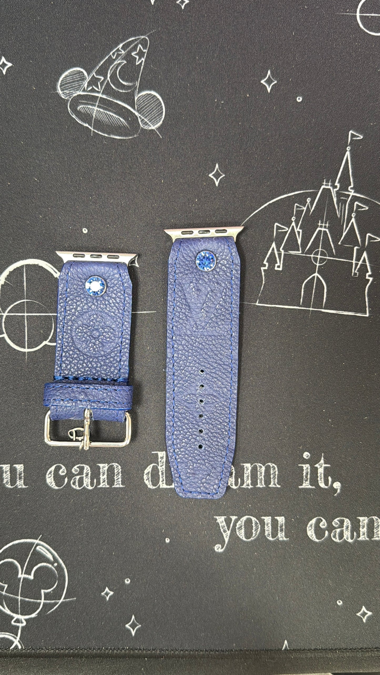 Authentic Upcycled LV Celeste Empreinte (Blue)