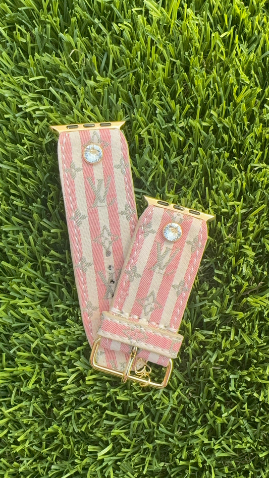 OTD- Authentic Upcycled LV Mini Lin Pink Croisette