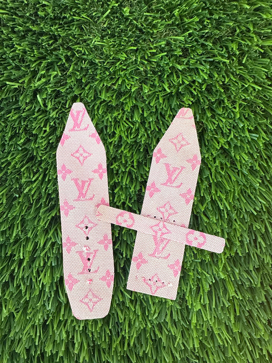 Blemish (Discoloration) LC-Beta-1st cut-Authentic Upcycled Pretty in Pink LV Mini Lin