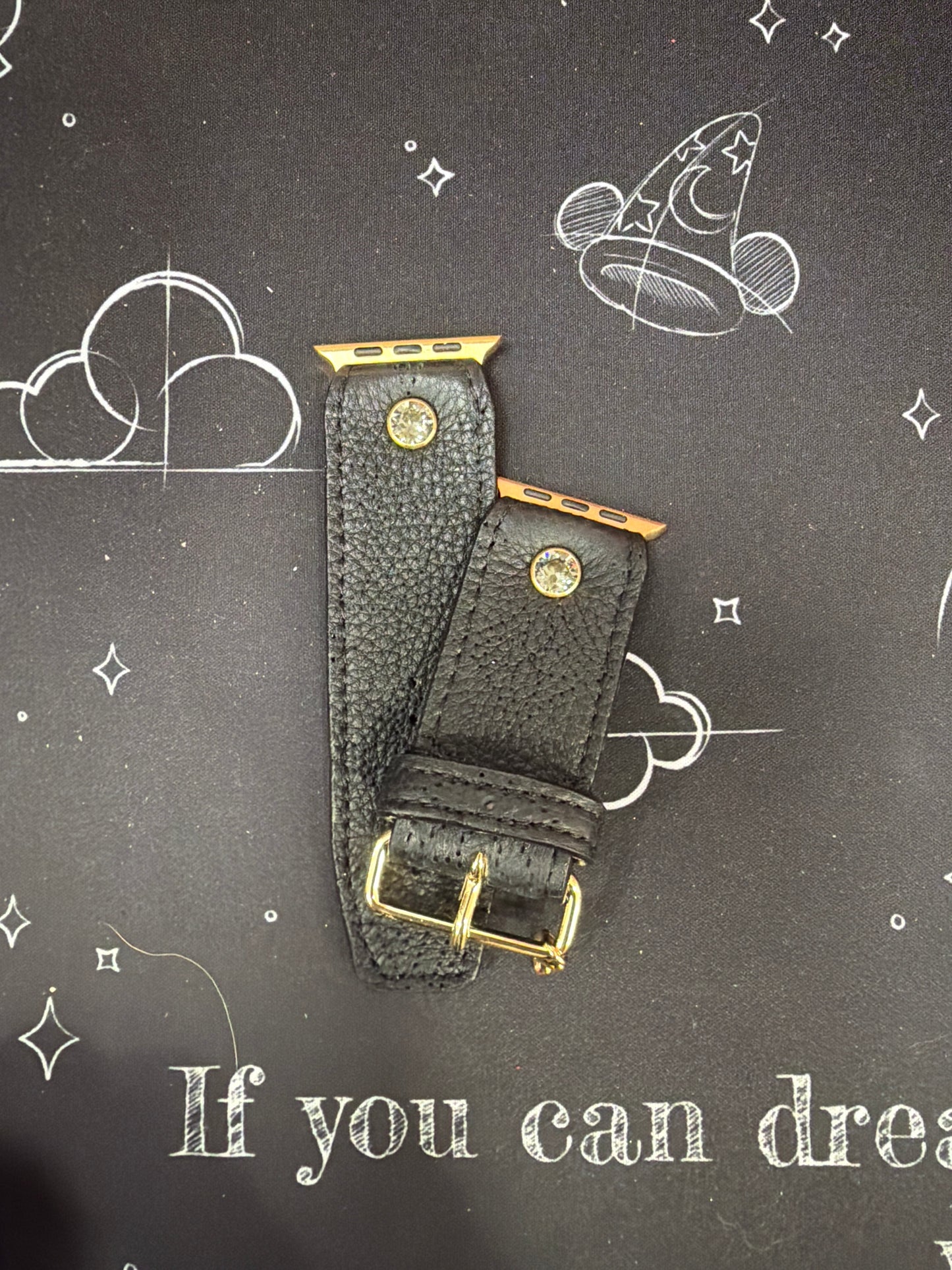 Authentic Upcycled LV Black Mahina