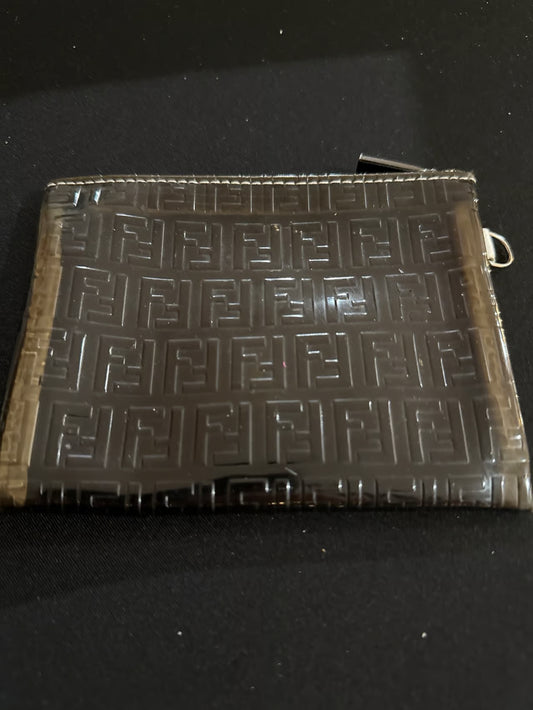 Fendi Zucca Zipper Pouch