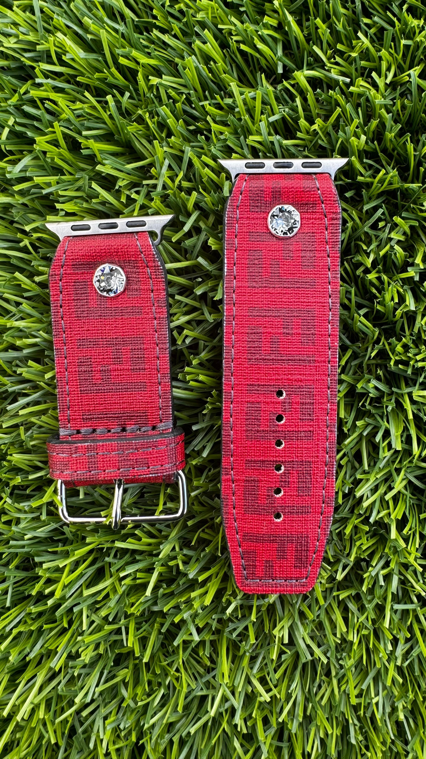 Authentic Upcycled Mini Red Fendi