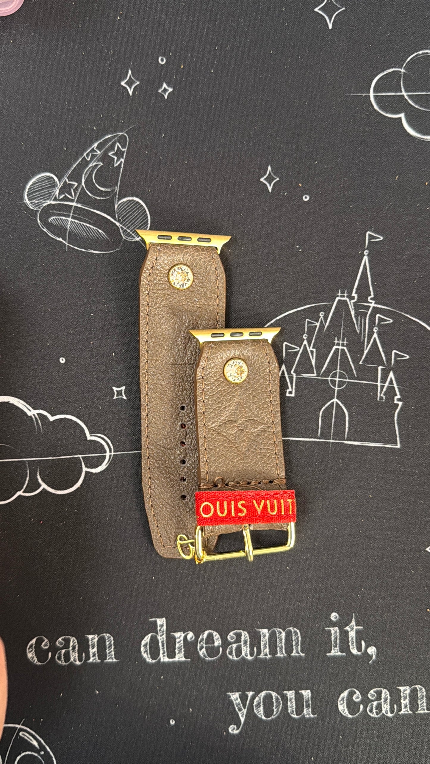 Authentic Upcycled LV Ombre Empreinte (Light Brown/Cocoa Whip)