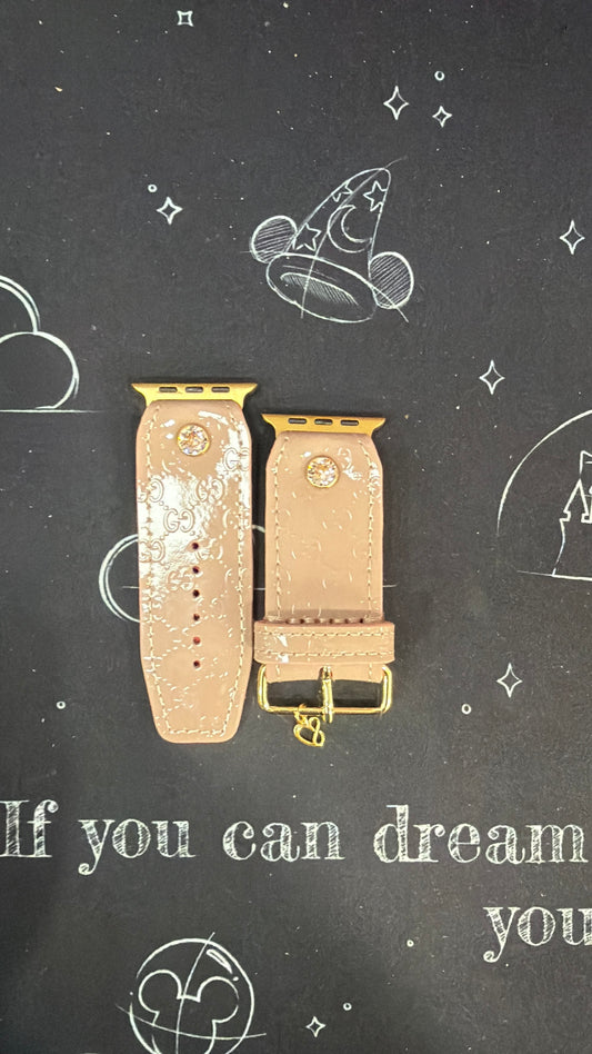 Authentic Upcycled Patent Nude Micro GG