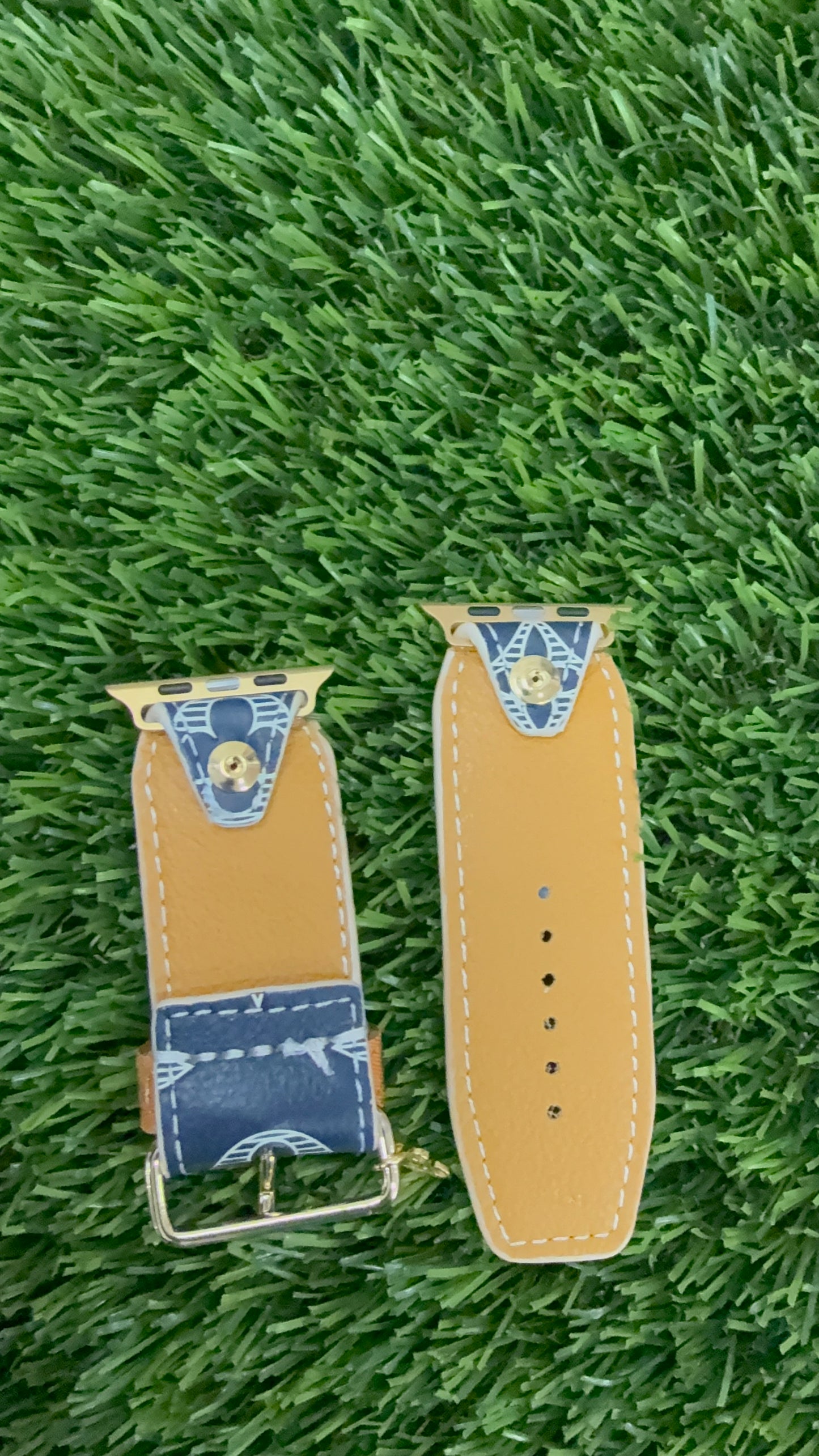 Authentic Upcycled Rare Navy Shadow LV Monogram